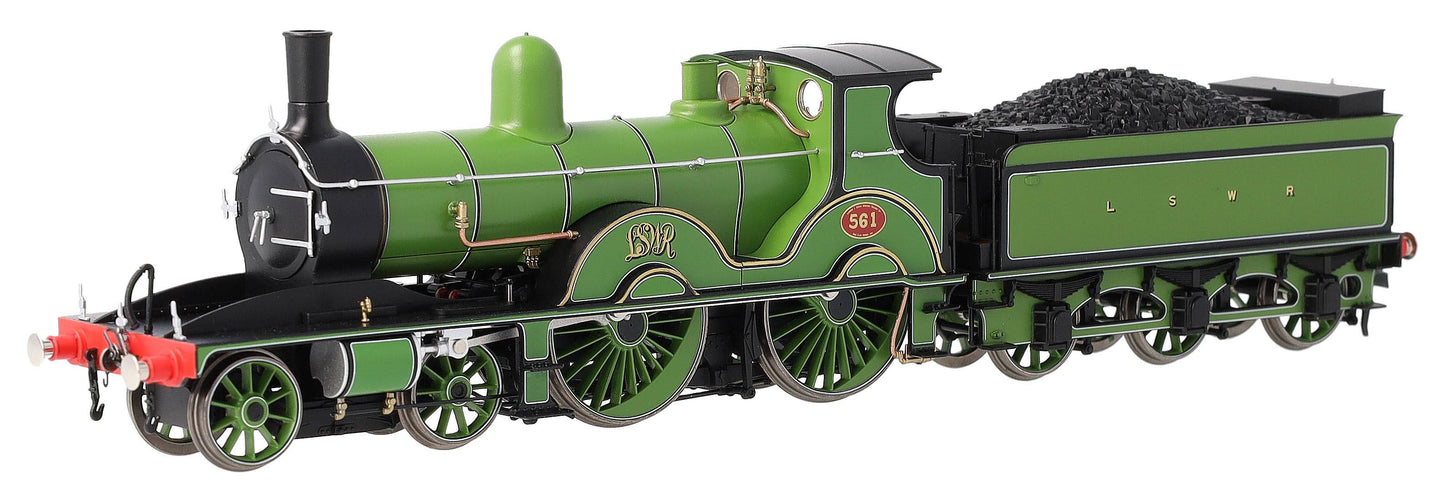 E85019 LSWR Adams T3 561 LSWR Adams Green Steam Locomotive