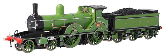 E85019 LSWR Adams T3 561 LSWR Adams Green Steam Locomotive