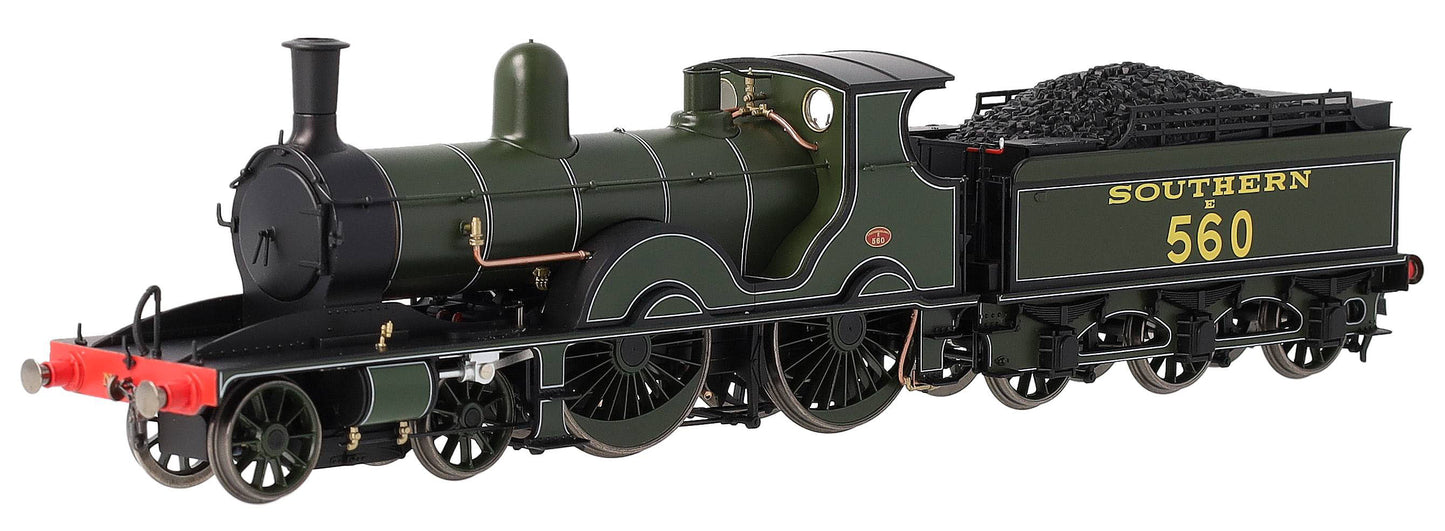E85024 LSWR Adams T3 560 SR Lined Maunsell Green Steam Locomotive