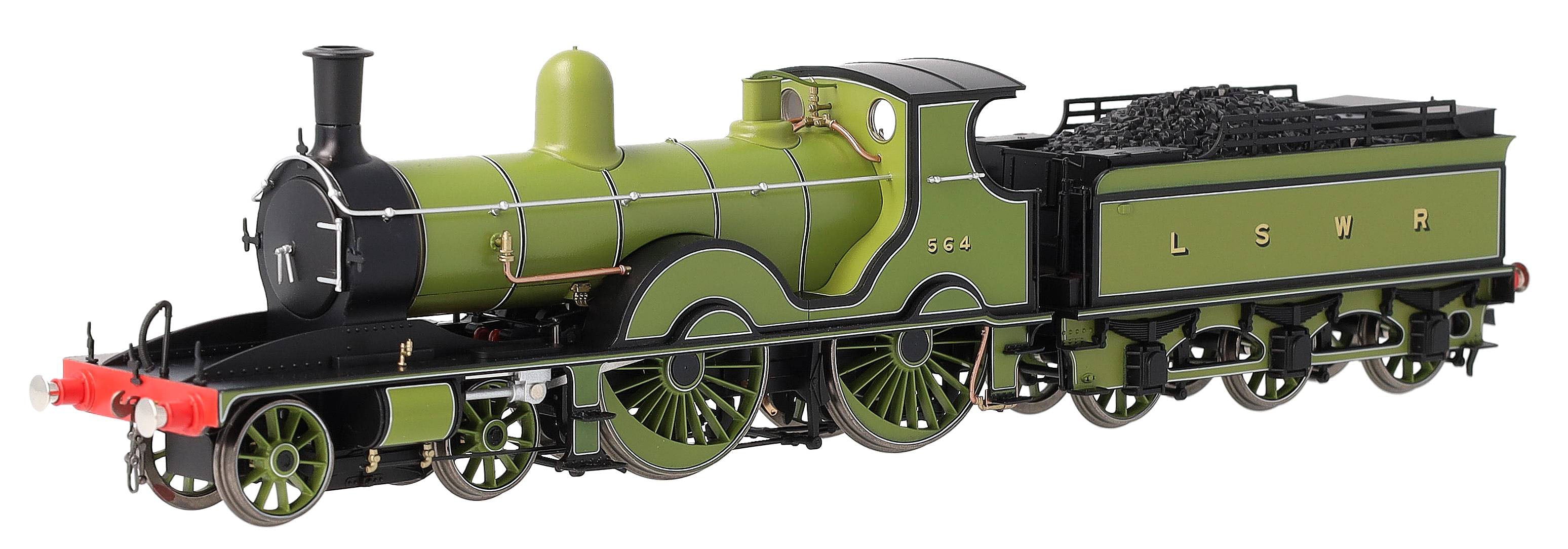 EFE Rail E85023 LSWR Adams T3 564 LSWR Urie Green Steam – Rails