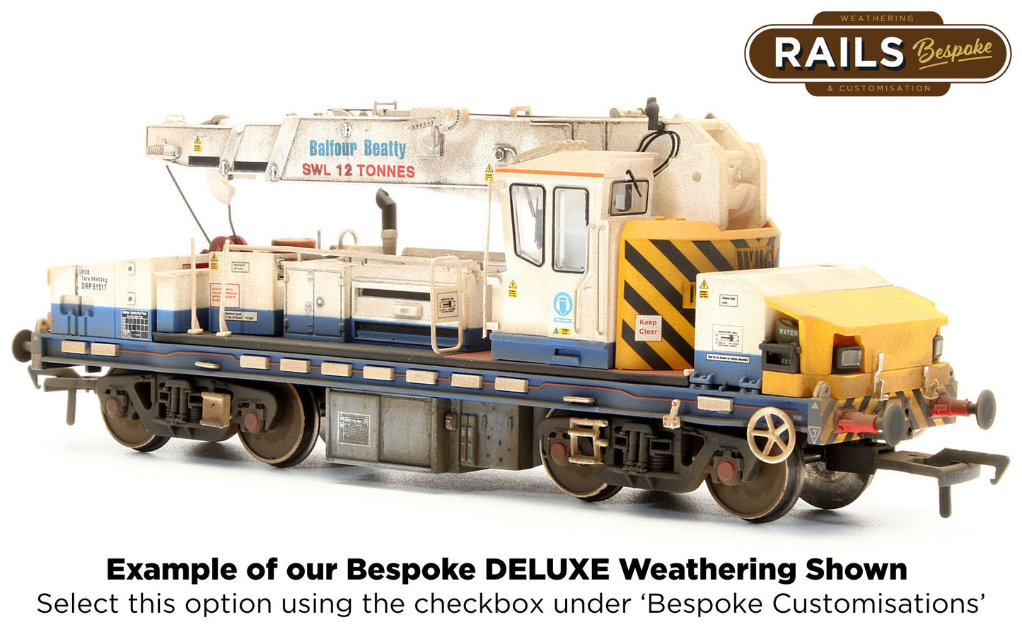 E87109 Plasser 12T YOB Diesel-Hydraulic Crane DRP81517 Balfour Beatty