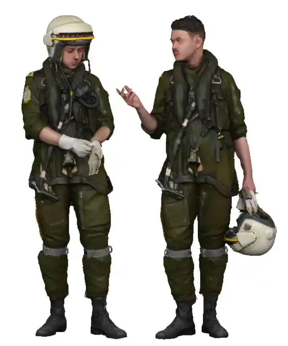 1:48 Scale RAF Through the Ages - Post War - FAA Buccaneer Crew