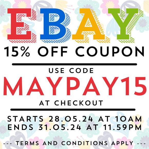 EBAY 15% OFF COUPON
