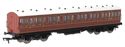 E86027 54ft non-Corridor Composite LBSCR Raw Umber No.6162
