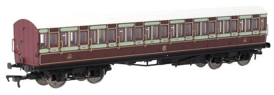 E86029 54ft non-Corridor Third Caledonian Railway Plum & Off-White No.1422