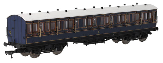 E86037 54ft non-Corridor Composite S&DJR Lined Blue No.55