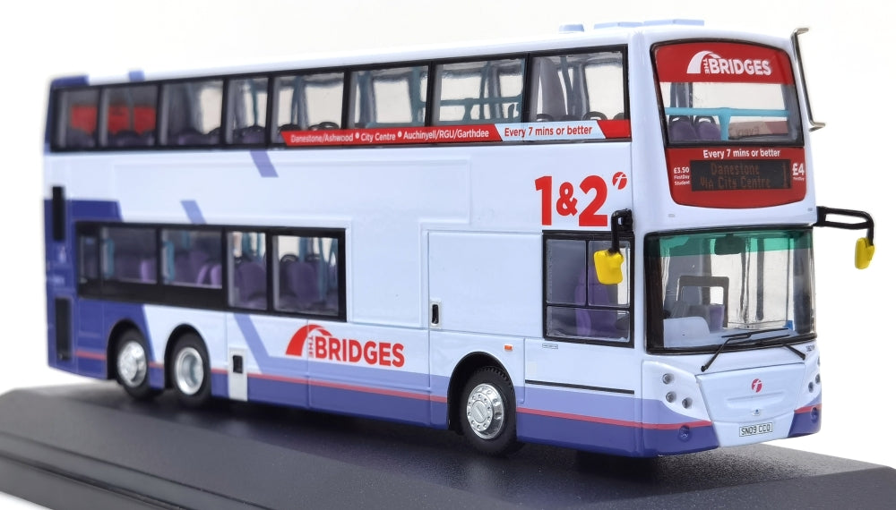 UKD76003 Dennis Trident E500 First Bus - SN09 CCO Aberdeen The Bridges Ft38216 Rt1 Danestone