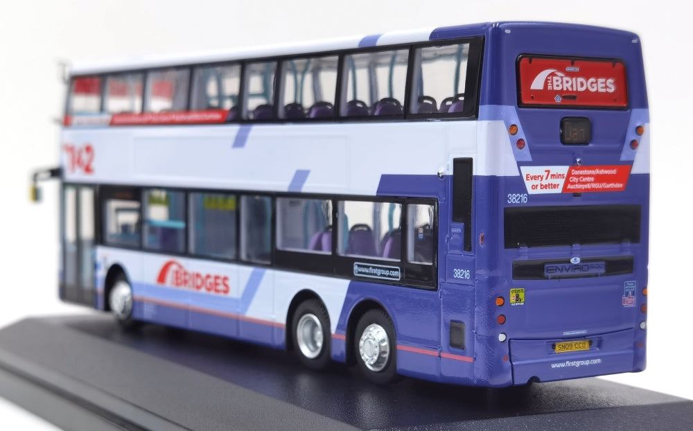 UKD76003 Dennis Trident E500 First Bus - SN09 CCO Aberdeen The Bridges Ft38216 Rt1 Danestone