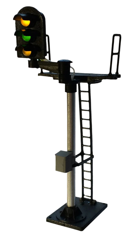 3 Aspect Distant Standard Offset Signal Kit Round Head