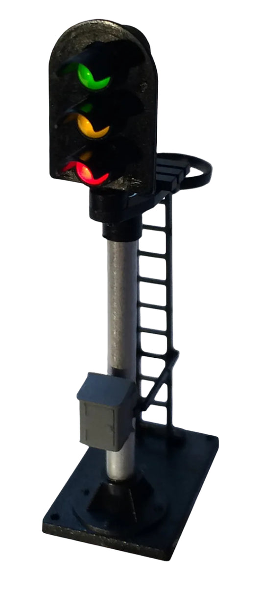 3 Aspect Home Platform Colour Light Signal Kit Round Head R/Y/G