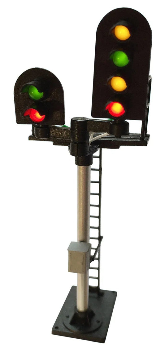 4-2 aspect stepped standard junction signal kit round head