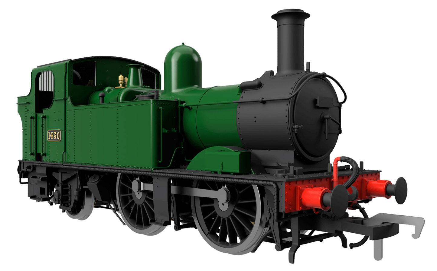 14XX Class 0-4-2 1401 BR Black GWR Steam Locomotive