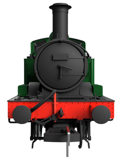 14XX Class 0-4-2 1444 BR Green Lined Early Crest Steam Locomotive