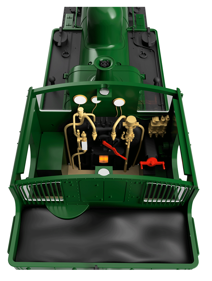 14XX Class 0-4-2 1401 BR Black GWR Steam Locomotive