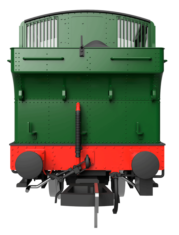 48XX Class 0-4-2 4871 Green Shirt Button Steam Locomotive