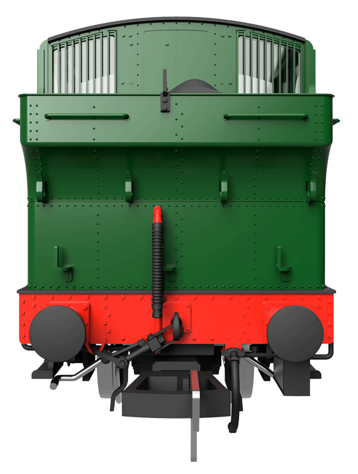 14XX Class 0-4-2 1444 BR Green Lined Early Crest Steam Locomotive