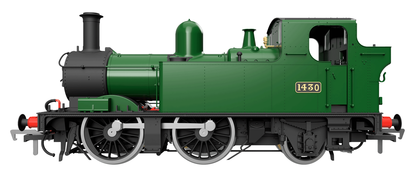 14XX Class 0-4-2 1405 BR Black Early Crest Steam Locomotive