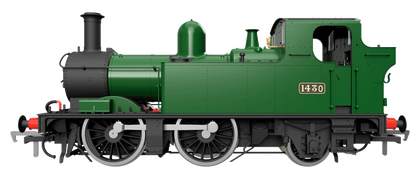 14XX Class 0-4-2 1405 BR Black Early Crest Steam Locomotive