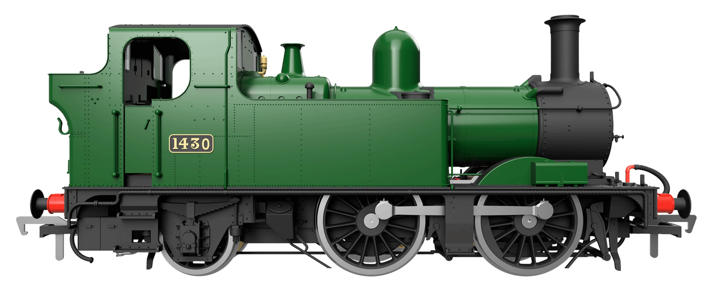 14XX Class 0-4-2 1405 BR Black Early Crest Steam Locomotive