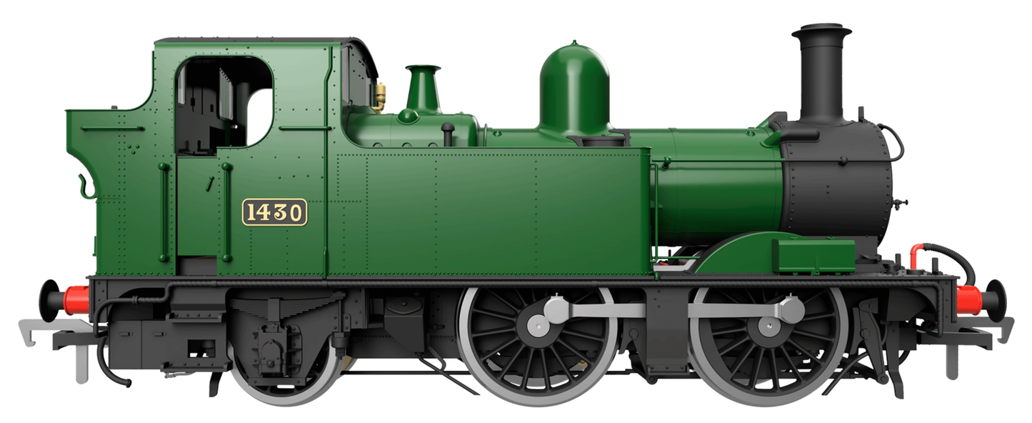 48XX Class 0-4-2 4871 Green Shirt Button Steam Locomotive