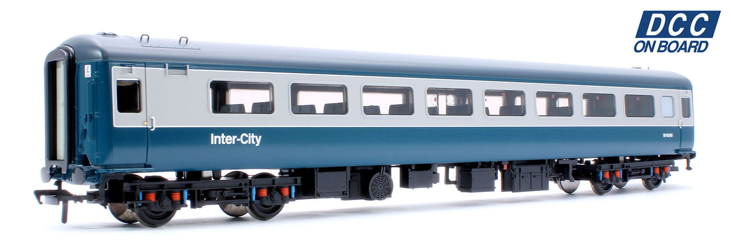 Pre-Owned 39-675BDC BR Mk2F TSO Tourist Second Open BR Blue & Grey (Inter-City) No.W6086 - DCC Fitted