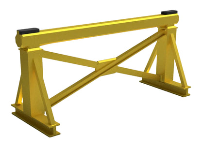 OO Gauge Locomotive Trestles (Pack of 2) - Unpainted