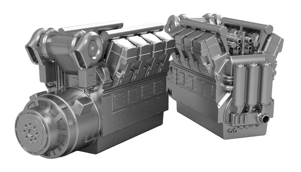 N Gauge Class 20 Engine (Single Pack) - Unpainted Model Kit