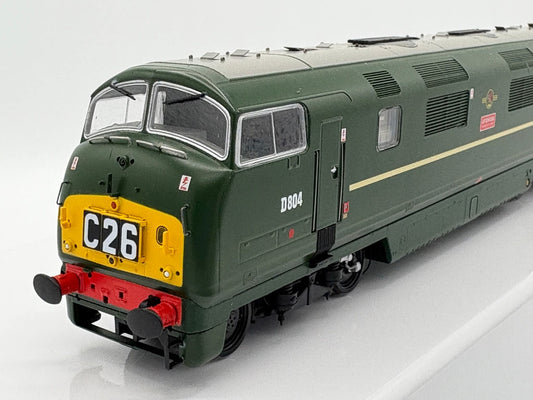 Class 42 'Warship' V1 BR Green SYP 'Avenger' No.D804 Diesel Locomotive - DCC Sound