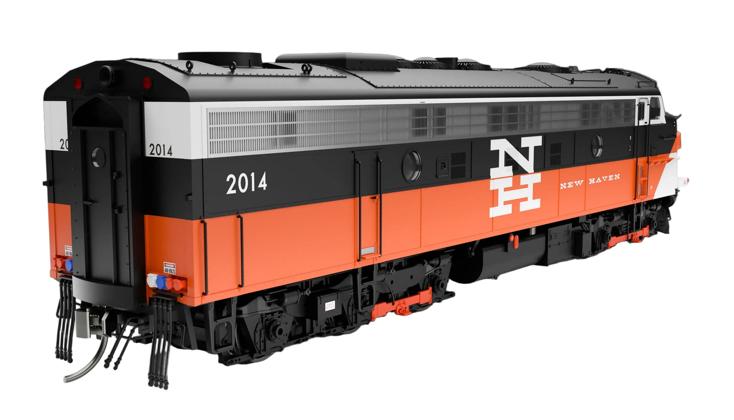 14602 HO Scale Rebuilt FL9 - ConnDot (NH) No. 2019 Diesel Locomotive
