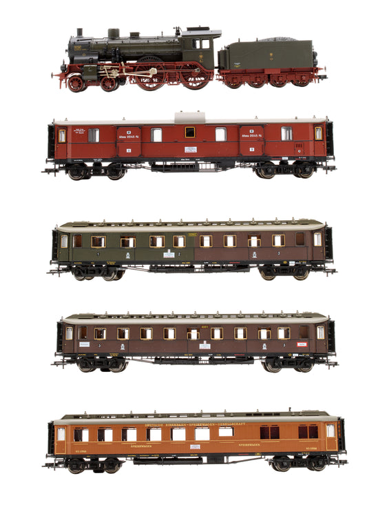Pre-Owned 4898 Express Passenger Train Pack of the Royal Prussian State Railway