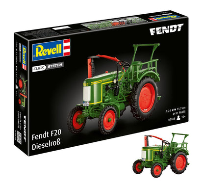 Fendt F20 Dieselroß Tractor (Click System) Model Kit