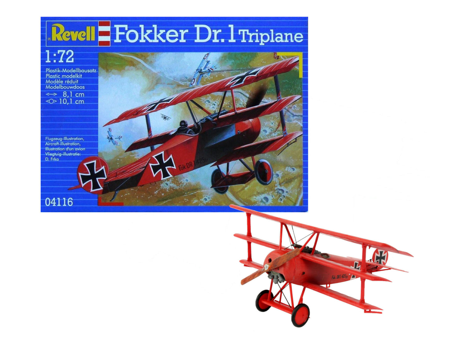 Fokker Dr.1 Triplane Model Kit