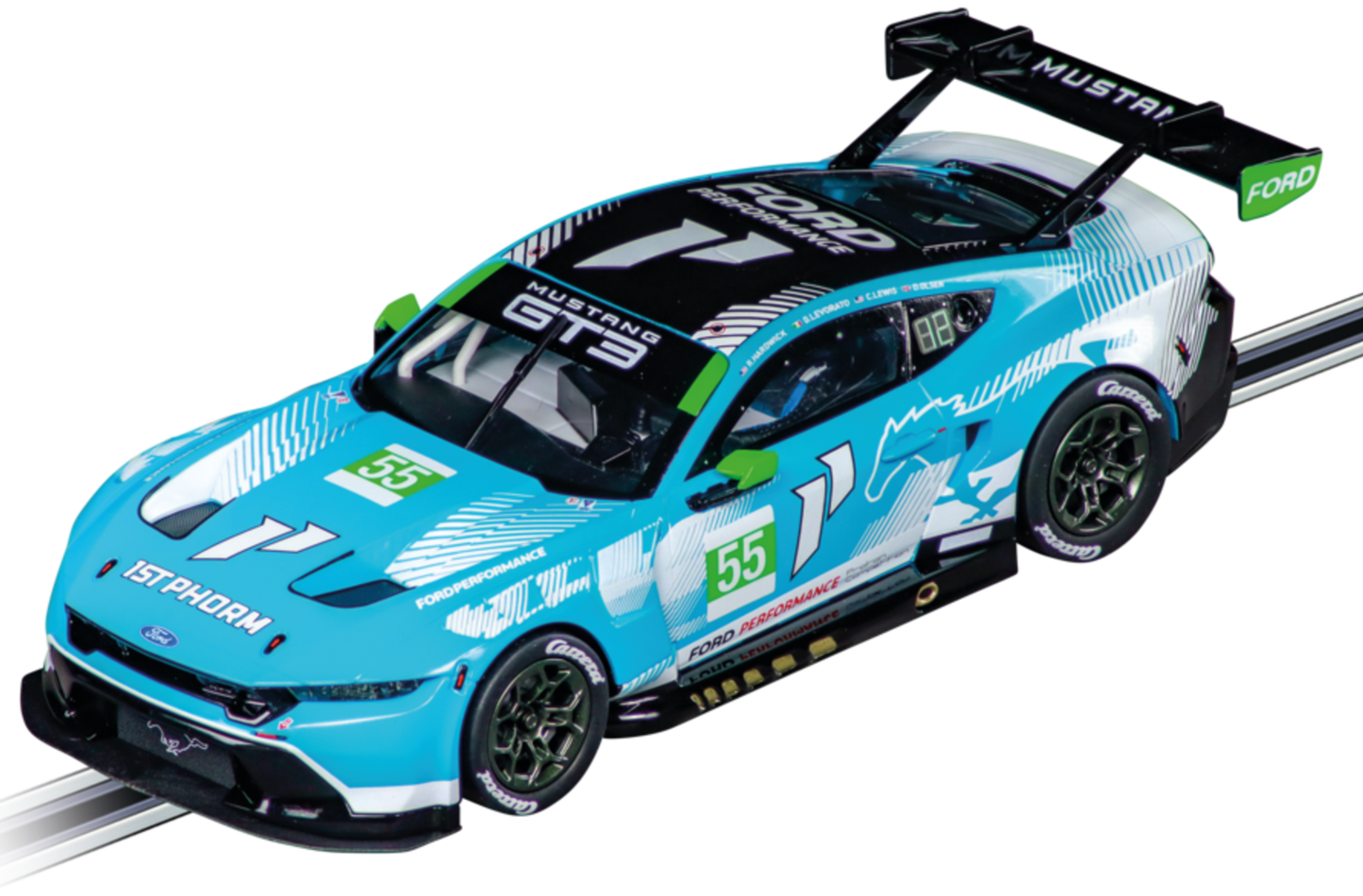 Carrera Digital 132 Ford Mustang GT3 "Champion Spirit, No.55"