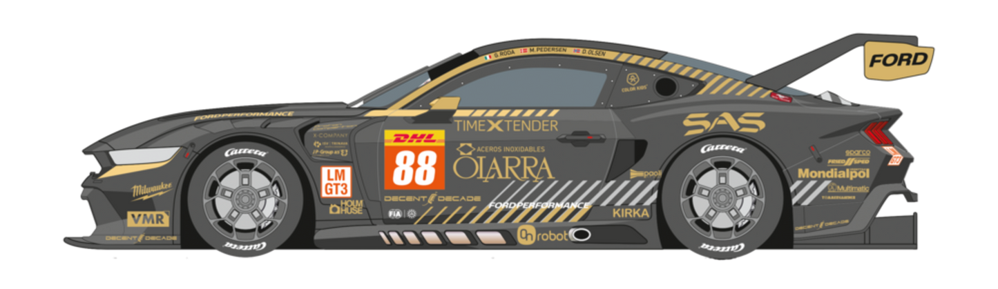 Carrera Evolution Ford Mustang GT3 'Proton Competition, No.88'