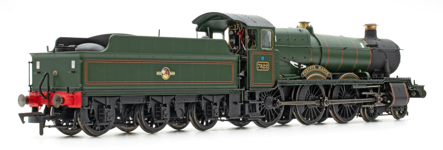 'Foxcote Manor' BR Lined Green (Late Crest) 4-6-0 No.7822 Steam Locomotive