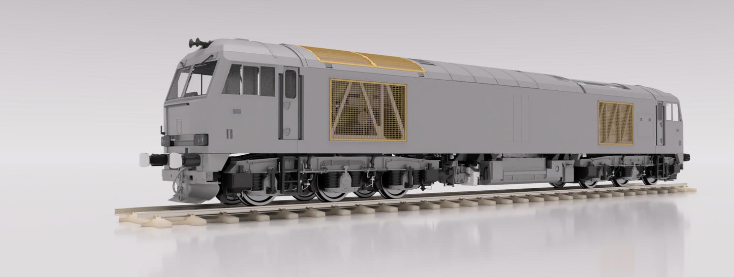 Highly Detailed Deluxe Weathered Class 60 027 “Joseph Banks” Triple Grey Petroleum Diesel Electric Locomotive