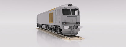 Highly Detailed Deluxe Weathered Class 60 061 “Alexander Graham Bell” Triple Grey Coal Diesel Electric Locomotive - DCC Sound