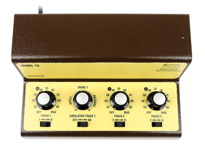 Pre-Owned TS Three Track Cased Controller with Simulation on One Track