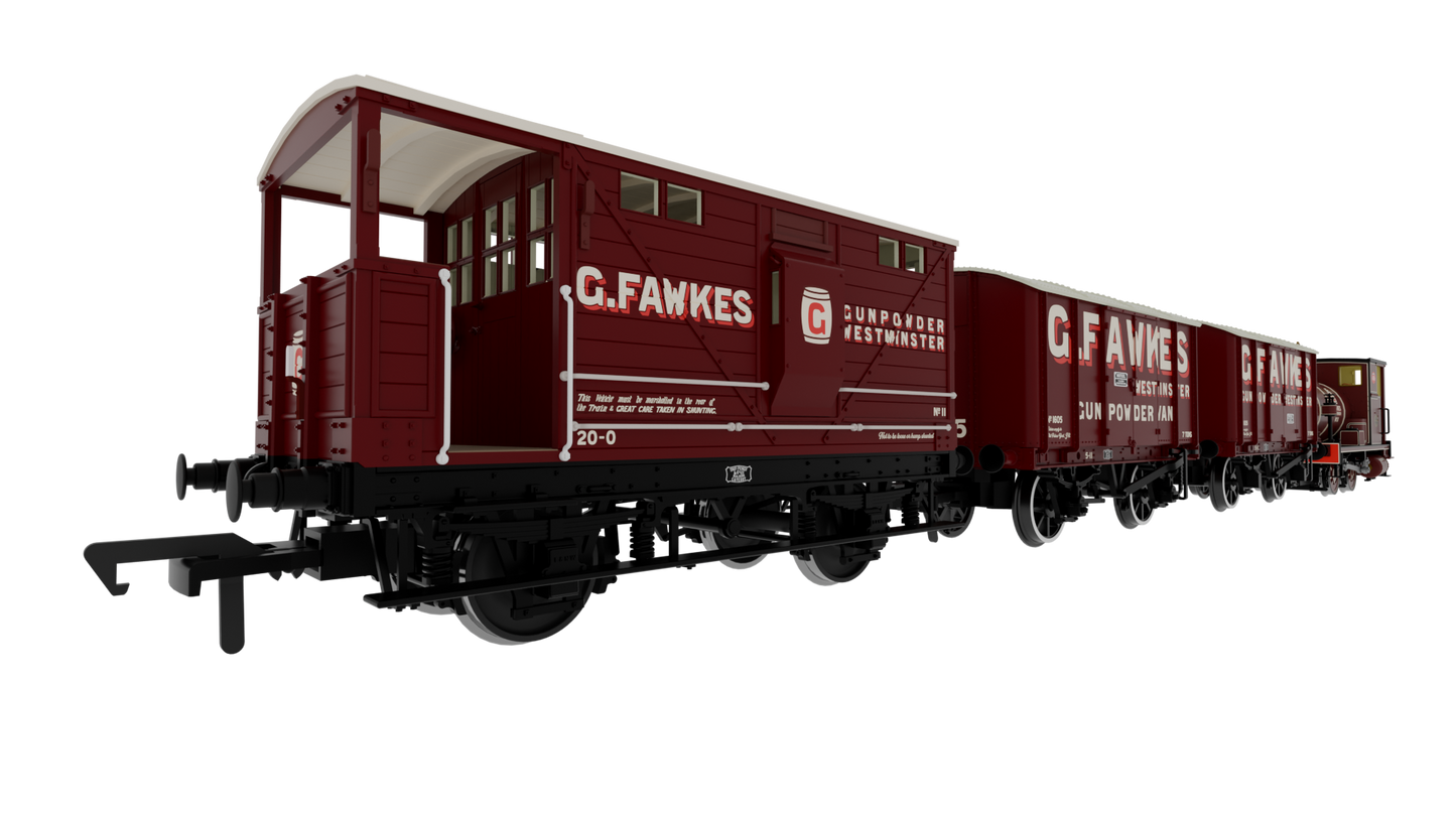 LNWR D17b Brake - G. Fawkes No.11