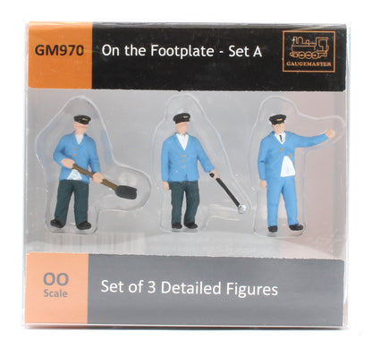 GM970 On the Footplate (3) Figure Set A