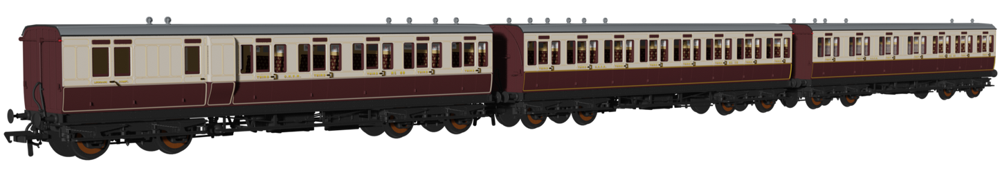 'Evolution' 48' GNoSR Non-Corridor Carriage No.69, 112 & 60 Triple Pack