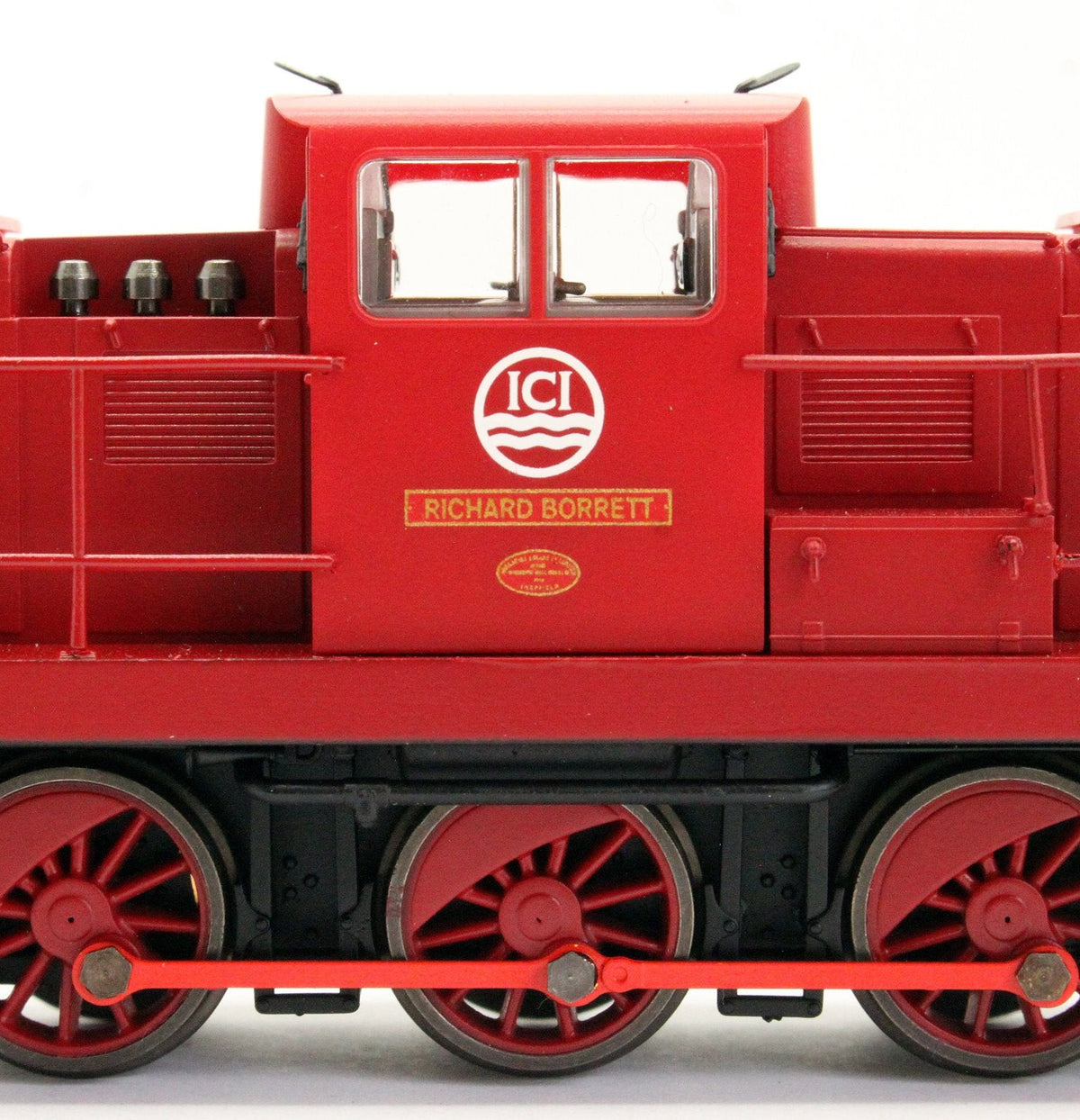 GV2020XS Pre-Owned YEC Janus 0-6-0DE shunter "Richard Borrett" in ICI maroon - DCC Sound Fitted