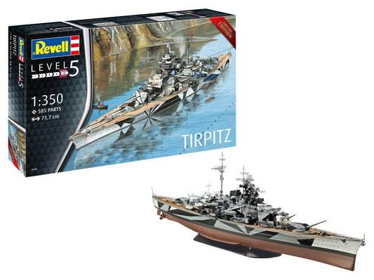 German Battleship "Tirpitz" Model Kit