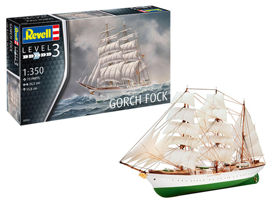 Gorch Fock Model Kit