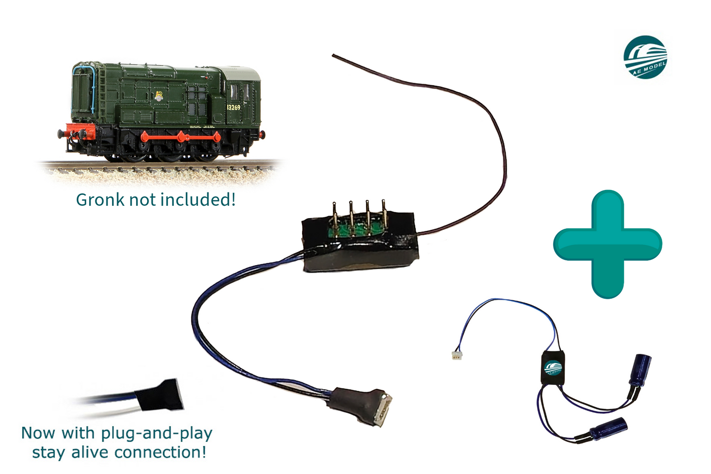 AE Model Gronk Pack – for DCC Ready Bachmann 08 Locos