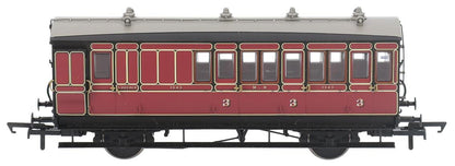 Pre-Owned Hattons Originals Genesis 4 wheel brake 3rd 1545 in Midland Railway Crimson Lake