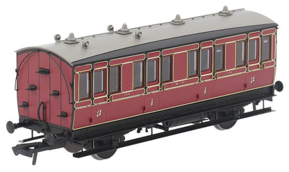 Pre-Owned H4-4C13-1201 Hattons Originals Genesis 4 wheel composite (1st/3rd) 114 in Midland Railway Crimson Lake