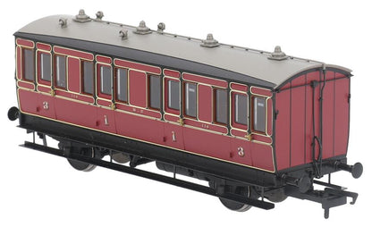 Pre-Owned H4-4C13-1201 Hattons Originals Genesis 4 wheel composite (1st/3rd) 114 in Midland Railway Crimson Lake