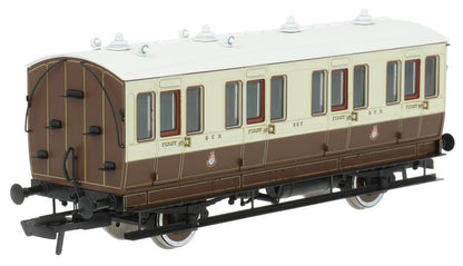 H4-4F-801 Pre-Owned Hattons Originals Genesis 4 wheel 1st in GCR French Grey and brown No.637