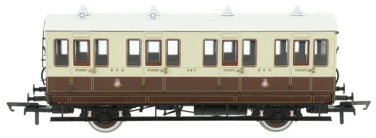H4-4F-801 Pre-Owned Hattons Originals Genesis 4 wheel 1st in GCR French Grey and brown No.637